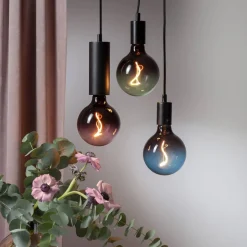 E27 Glob125 Dimbar ColourMix Grön 4W 1800K 65lm LED-Lampa