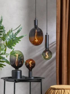 E27 Glob125 Dimbar 4W 1700K 55lm Gul LED-Lampa