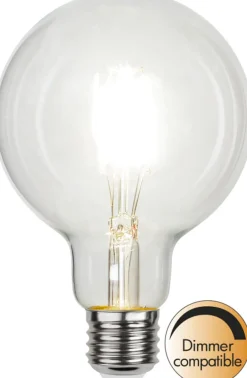 E27 Glob95 Dimbar 4.2W 4000K 470lm Klar LED-Lampa