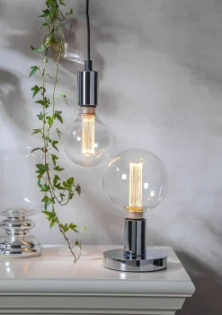 E27 Glob95 Dimbar 2.5W 1800K 90lm Klar LED-Lampa