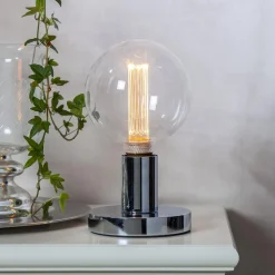 E27 Glob125 Dimbar 2.5W 1800K 90lm Klar LED-Lampa