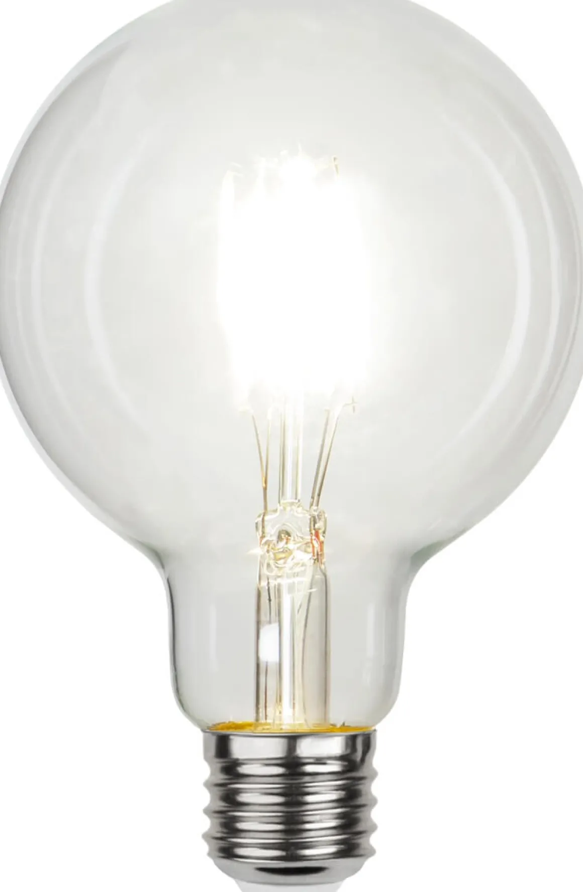 E27 Glob95 Lågvolt 12-24V 2W 2700K 250lm Klar LED-Lampa