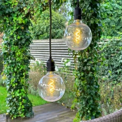 E27 Glob120 Lågvolt 12V 0,3Watt Varmvit 30lm Klar LED-Lampa