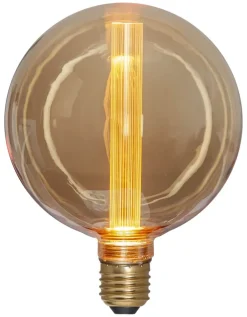 E27 Glob125 New Gen Classic Mood Amber 2W 1700K 100lm LED-Lampa