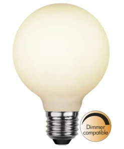E27 Glob80 Opal 5W 2700K 400lm LED-Lampa