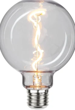 E27 Glob95 Outdoor Lighting PC Cover 1W 2200K 55lm LED-Lampa