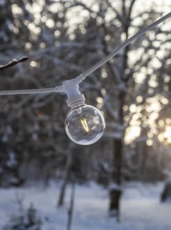 E27 Glob95 Outdoor Lighting PC Cover 1W 2700K 100lm LED-Lampa