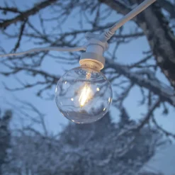 E27 Glob95 Outdoor Lighting PC Cover 1W 2700K 100lm LED-Lampa