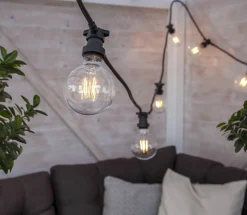 E27 Glob95 Outdoor Lighting PC Cover 1W 2700K 100lm LED-Lampa