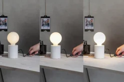 E27 Glob95 RA90 3-Stegs Dimbar 7.5W 2700K 800lm Opal LED-Lampa