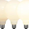 E27 Glob125 RA90 3-Stegs Dimbar 7.5W 2700K 800lm Opal LED-Lampa