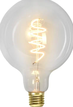 E27 Glob125 3-steg Dimbar Minne 4W 2100K 270lm Klar LED-Lampa