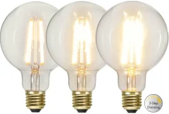 E27 Glob95 3-stegs Dimmfunktion 6.5W 2100k 700lm LED-lampa