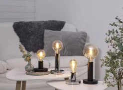 E27 Glob80 0.75W 2000K 80lm Amber LED-Lampa