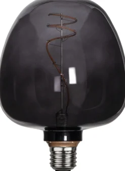 E27 Glob125 2W 2200K 40lm Svart LED-Lampa