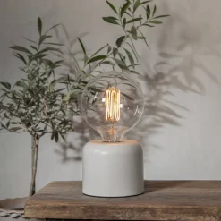 E27 GRACE Glob125 Dimbar Decoled Smoke 3.8W 1800K 200lm LED-Lampa