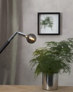 E14 Heavy smoke SoftGlow Glob80 1.4W 2100K 55lm LED-Lampa