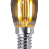 E14 Heavy smoke SoftGlow Päron 1.4W 2200K 30lm LED-Lampa
