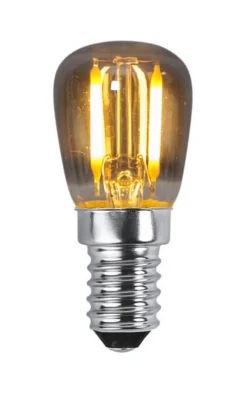 E14 Heavy smoke SoftGlow Päron 1.4W 2200K 30lm LED-Lampa