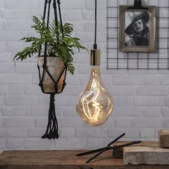 E27 Industrial Vintage Dimbar 3.8W 2000K 220lm Amber LED-Lampa