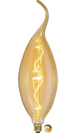 E27 Industrial vintage 4.5W 1800k 240lm Dimbar LED-lampa