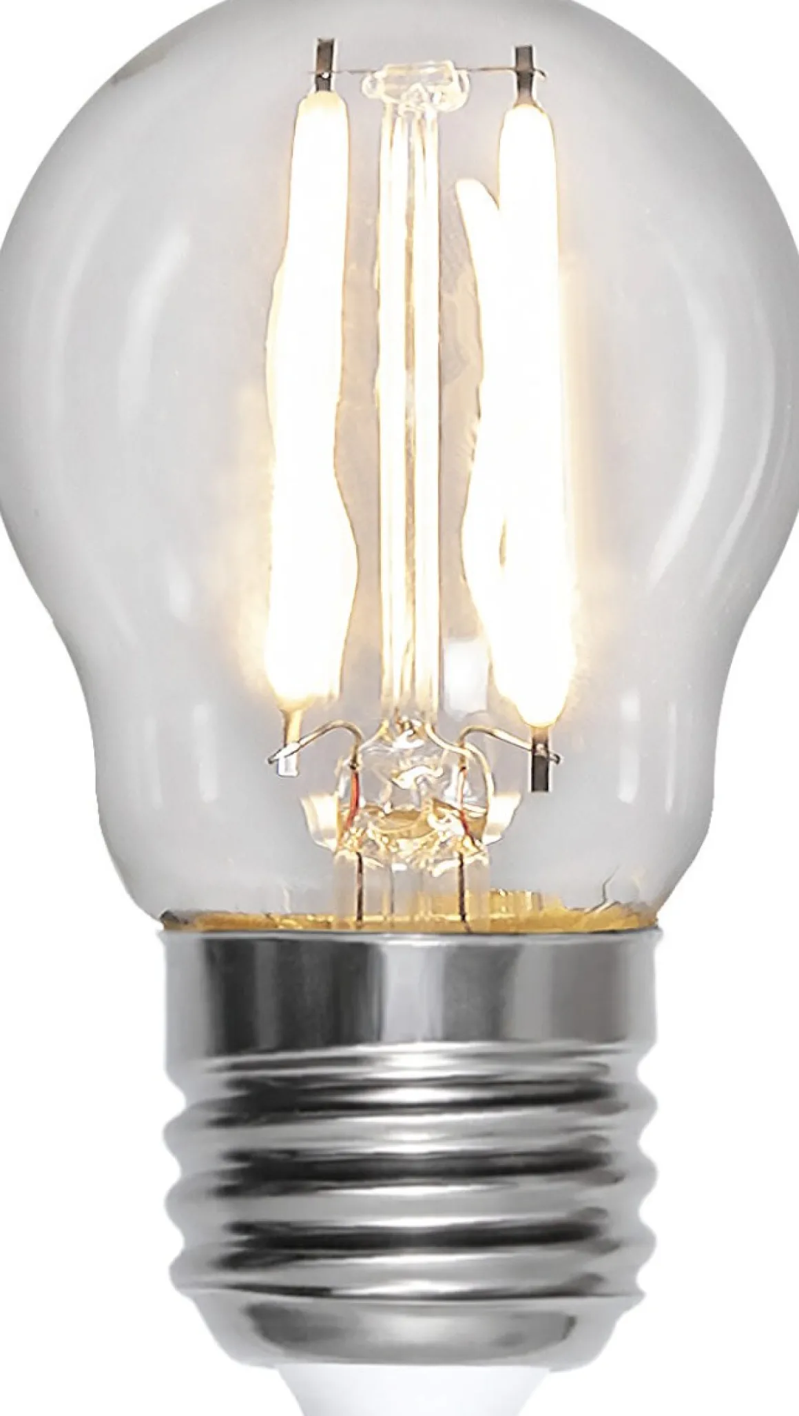 E27 Klot Dimbar Vit 2,5W 2700K 250lm Klar LED-Lampa