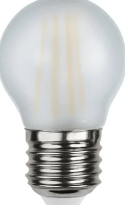 E27 Klot Dimbar 4W 2700K 400lm Frostad LED-Lampa