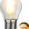 E27 Klot Dimbar 2,5W 2700K 250lm Klar LED-Lampa