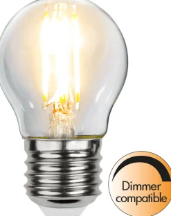 E27 Klot Dimbar 2,5W 2700K 250lm Klar LED-Lampa