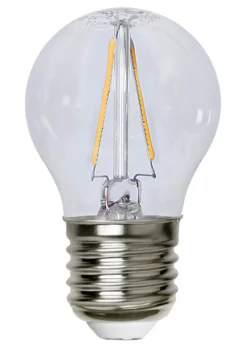 E27 Klot Klar 1.5W 2700K 150lm LED-Lampa