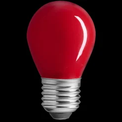 E27 Klot Partylampa Röd 4W 90lm Dimbar