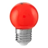 E27 Klot Partylampa Röd 0,8W 30lm LED-Lampa