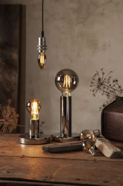 E27 Klot 3-Steg Dimbar Minne SoftGlow 2.9W 2200K 150lm Rökfärgad