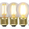E27 Klot 3-Steg Dimbar Minne SoftGlow 4W 2100K 400lm LED-Lampa