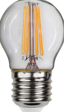 E27 Klot 3-Steg Dimbar Minne Klar 4.2W 3000K 470lm LED-Lampa