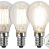 E14 Klot 3-Stegs Dimbar Minne 4,2W 3000K 470lm LED-Lampa