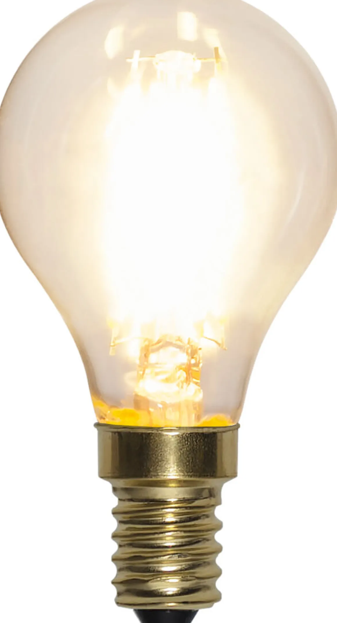 E14 Klot 3-Stegs Dimbar Minne SoftGlow 4W 2100K 400lm LED-Lampa