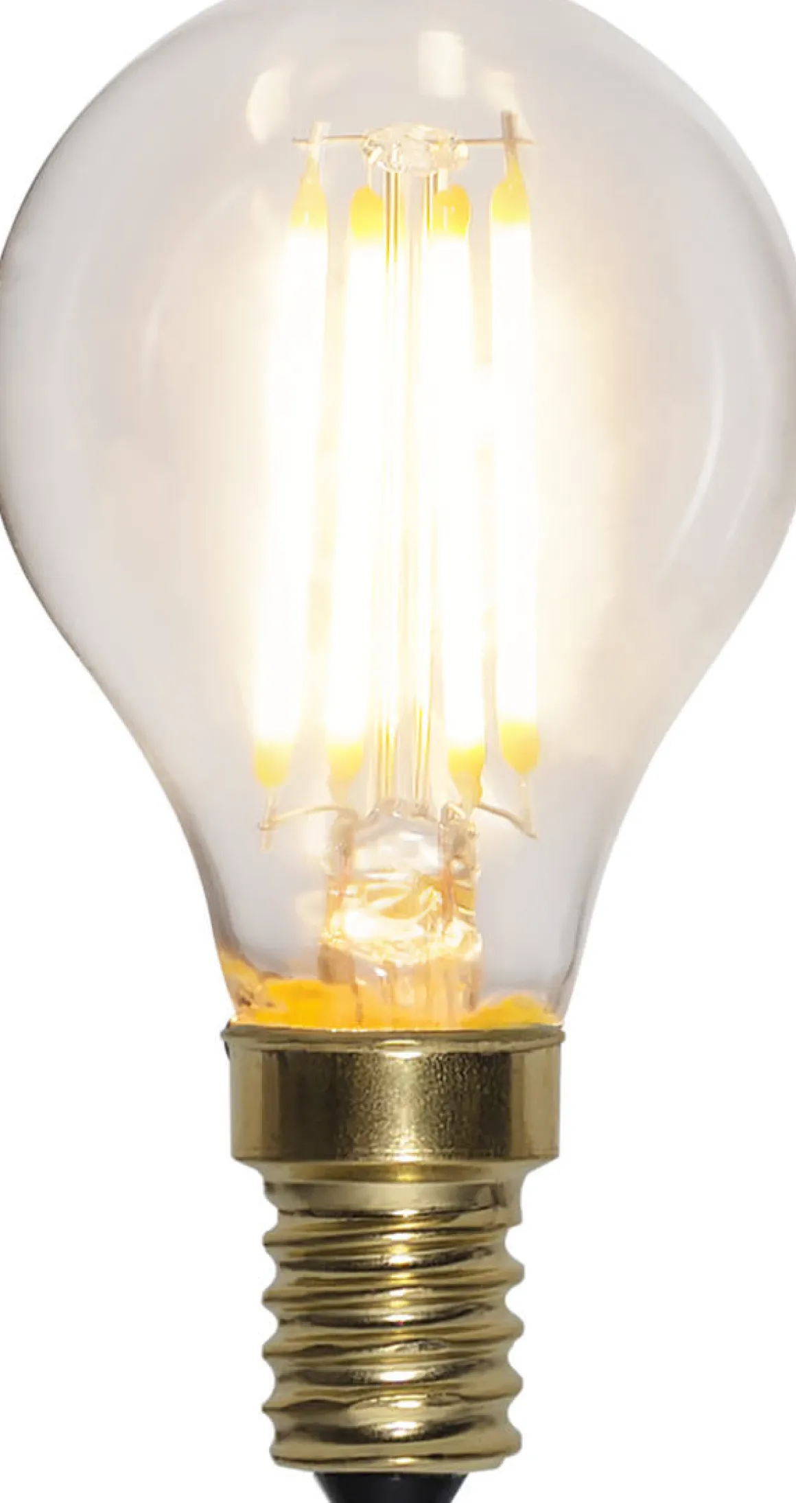 E14 Klot 3-Stegs Dimbar Minne SoftGlow 4W 2100K 400lm LED-Lampa