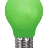 E27 Klot 0.9W Grön LED-Lampa