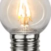 E27 Klot 0.6W 2200K 70lm Klar LED-Lampa