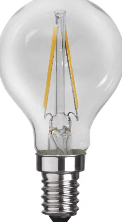 E14 Klot 1.5W 2700K 150lm Klar LED-Lampa
