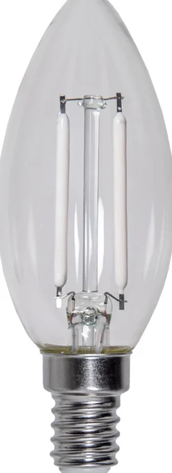 E14 Kronljus Dimbar 2,5W 2700K 250lm Klar LED-Lampa