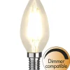 E14 Kronljus Dimbar 4.2W 2700K 470lm Klar LED-Lampa