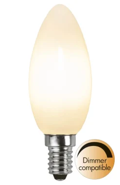 E14 Kronljus RA90 Opal 5W 3000K 470lm LED-Lampa
