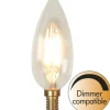 E14 Kronljus SoftGlow Dimbar 3W 2200K 260lm Klar LED-Lampa