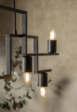 E27 Kronljus 4,2W 2700K 470lm LED-Lampa