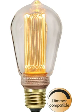 E27 Navigation Dimbar 2.5W 1800K 90lm Klar LED-Lampa