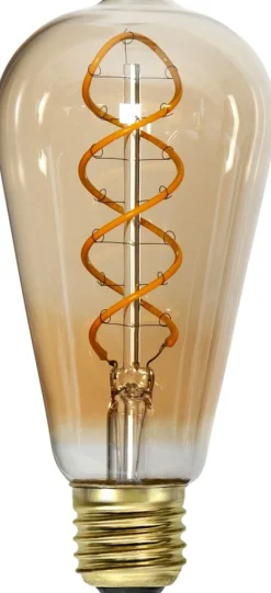 E27 Navigation Dimbar 3.2W 2100K 160lm Amber LED-Lampa