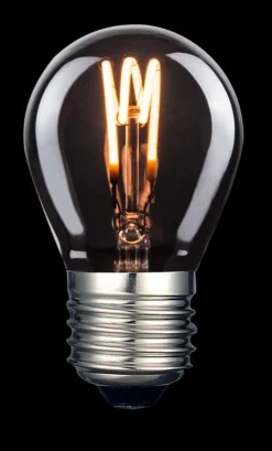 E27 NERO Klot 3-steg Dimbar Minne 2/1/0,6W 2200K LED-Lampa