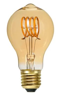 E27 Normal Dimbar 2.5W 2000K 110lm Amber LED-Lampa